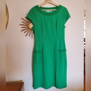 Boden ponte sheath dress